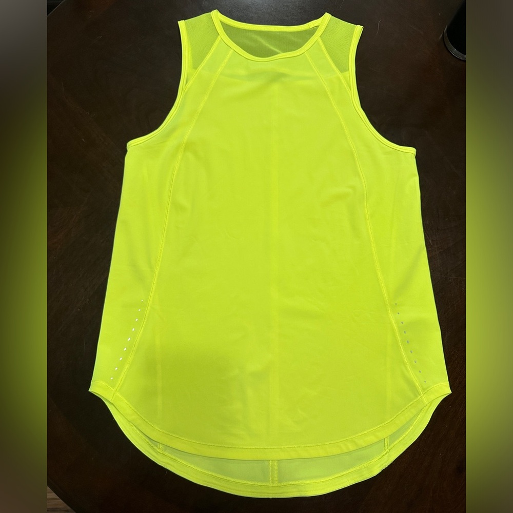 Sculpt tank- highlighter yellow size 6